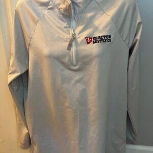Tractor Supply Co Gray Quarter-Zip Pullover